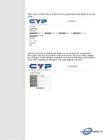 Предварительный просмотр 11 страницы Cypress CMPRO-U4H4CVE Operation Manuals