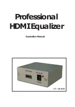 Cypress CP-1269HM Operation Manual preview