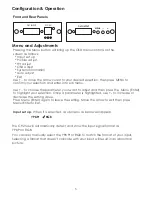 Предварительный просмотр 7 страницы Cypress CP-254 Operation Manual