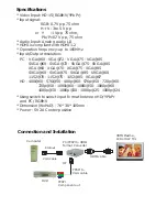 Preview for 3 page of Cypress CP-261H Operation Manual