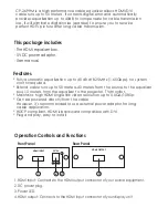 Preview for 2 page of Cypress CP-269HM Operation Manual