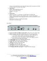 Preview for 6 page of Cypress CSC-1205MT Operation Manuals