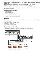 Preview for 2 page of Cypress CVSD-3A Operation Manual