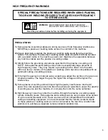 Preview for 3 page of Cypress CW-18 Instructions And Parts Manual