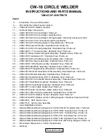 Preview for 5 page of Cypress CW-18 Instructions And Parts Manual