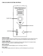 Preview for 10 page of Cypress CW-18 Instructions And Parts Manual