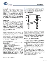 Предварительный просмотр 3 страницы Cypress CY14B101L Specification Sheet