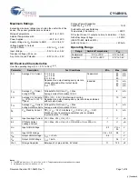 Предварительный просмотр 7 страницы Cypress CY14B101L Specification Sheet