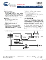 Предварительный просмотр 1 страницы Cypress CY14B101Q1 Specification Sheet