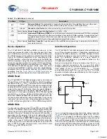 Предварительный просмотр 3 страницы Cypress CY14B104K Specification Sheet