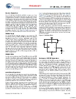 Предварительный просмотр 4 страницы Cypress CY14B108L Specification Sheet