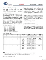 Предварительный просмотр 5 страницы Cypress CY14E102L Specification Sheet