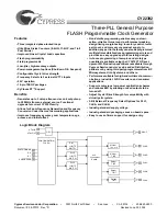 Preview for 1 page of Cypress CY22392 Manual