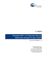 Cypress CY4636 User Manual preview