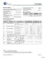 Предварительный просмотр 3 страницы Cypress CY62128EV30 Specification Sheet