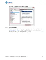 Предварительный просмотр 11 страницы Cypress CY8CKIT-040 PSoC 4000 Pioneer Kit Manual