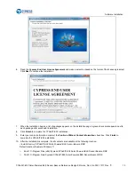 Предварительный просмотр 13 страницы Cypress CYALKIT-E02 Reference Design Kit Manual