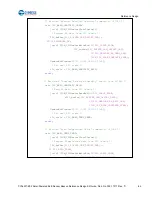 Предварительный просмотр 64 страницы Cypress CYALKIT-E02 Reference Design Kit Manual