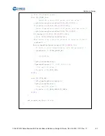 Предварительный просмотр 65 страницы Cypress CYALKIT-E02 Reference Design Kit Manual