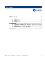 Preview for 4 page of Cypress CYTVII-B-E-1M-SK Quick Start Manual