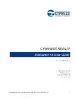 Cypress CYW943907AEVAL1F User Manual preview