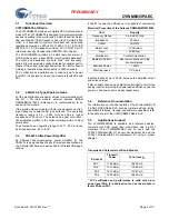 Предварительный просмотр 2 страницы Cypress CYWM6935PAEC Preliminary