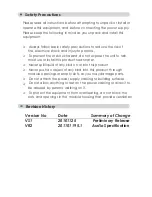 Preview for 3 page of Cypress DCT-18 Operation Manual