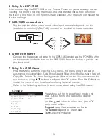 Preview for 5 page of Cypress DPP-1080I Operation Manual