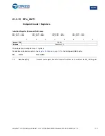 Preview for 178 page of Cypress enCoRe V CY7C643 Series Technical Reference Manual