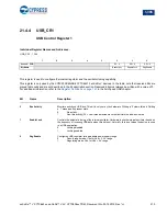 Preview for 215 page of Cypress enCoRe V CY7C643 Series Technical Reference Manual
