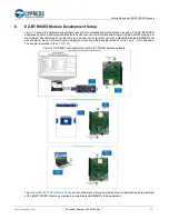 Предварительный просмотр 17 страницы Cypress EZ-BT WICED CYBT-343026-01 Getting Started