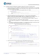 Предварительный просмотр 20 страницы Cypress EZ-BT WICED CYBT-343026-01 Getting Started