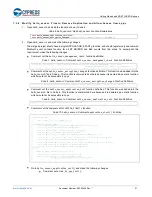 Предварительный просмотр 21 страницы Cypress EZ-BT WICED CYBT-343026-01 Getting Started