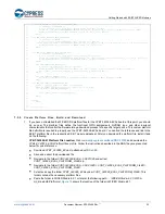 Предварительный просмотр 23 страницы Cypress EZ-BT WICED CYBT-343026-01 Getting Started