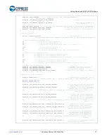 Предварительный просмотр 27 страницы Cypress EZ-BT WICED CYBT-343026-01 Getting Started