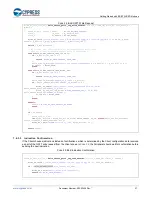 Предварительный просмотр 37 страницы Cypress EZ-BT WICED CYBT-343026-01 Getting Started