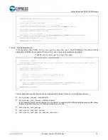 Предварительный просмотр 39 страницы Cypress EZ-BT WICED CYBT-343026-01 Getting Started