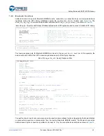 Предварительный просмотр 40 страницы Cypress EZ-BT WICED CYBT-343026-01 Getting Started