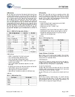 Preview for 3 page of Cypress EZ-OTG CY7C67200 Specification Sheet