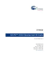 Cypress EZ-PD CY4502 Manual preview