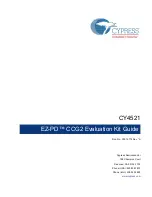 Cypress EZ-PD CY4521 Manual preview