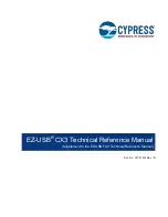 Cypress EZ-USB CX3 Technical Reference Manual предпросмотр