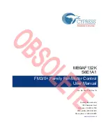 Предварительный просмотр 2 страницы Cypress FM0+ S6E1A1 Series User Manual