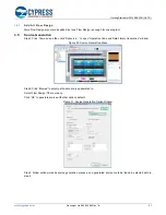 Предварительный просмотр 22 страницы Cypress FM4 S6E2DH GAT-D Getting Started