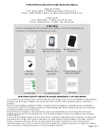 Preview for 4 page of Cypress HHR-3150 Series Product Manual