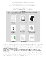 Preview for 5 page of Cypress HHR-3162-GY Product Manual