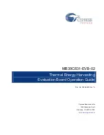 Preview for 1 page of Cypress MB39C831-EVB-02 Operation Manual