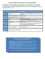 Preview for 2 page of Cypress OSM-CPI Product Manual