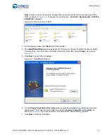 Предварительный просмотр 14 страницы Cypress PSoC 1 CY3210-PSoCEVAL1 Manual