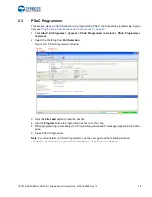 Предварительный просмотр 18 страницы Cypress PSoC 1 CY3210-PSoCEVAL1 Manual